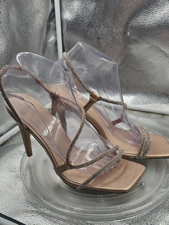 None Shoes - G Sparkle High Heels 4 Inch Size 39.